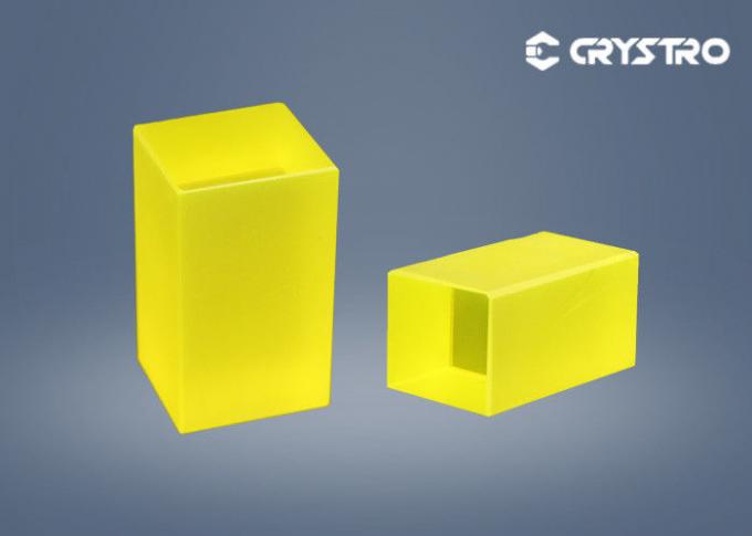 O cério de Crystro lubrificou cristal de alumínio da grandada GAGG do gálio do Ce do gadolínio o único 0