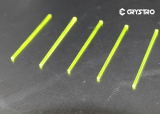 comprar Diodo emissor de luz transparente de LuAG único Crystal For do Ce de Crystro que ilumina a aplicação online manufacture