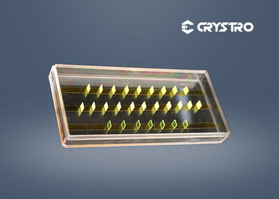 comprar 10x10x1mm Alta saída Ce GAGG Scintillation Single Crystal para detecção de γ-Ray online manufacture