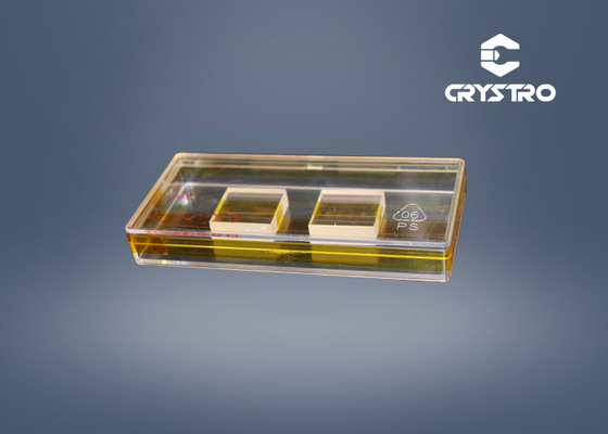 comprar Isolador óptico quadrado blocos de cristal TGG com alta taxa de extinção online manufacture