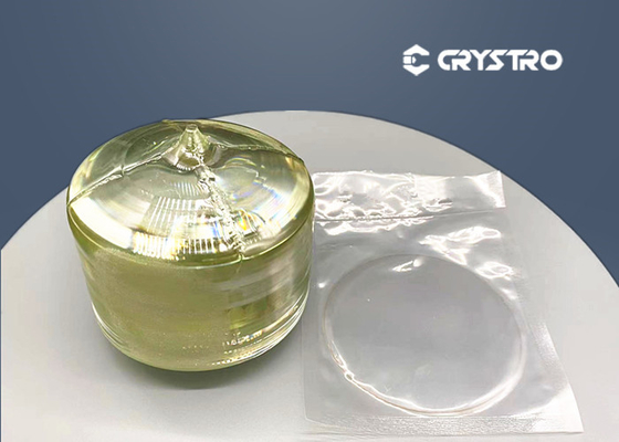 Tantalato de lítio LiTaO3 Piezo Wafer para sensor e transdutor piezoelétrico